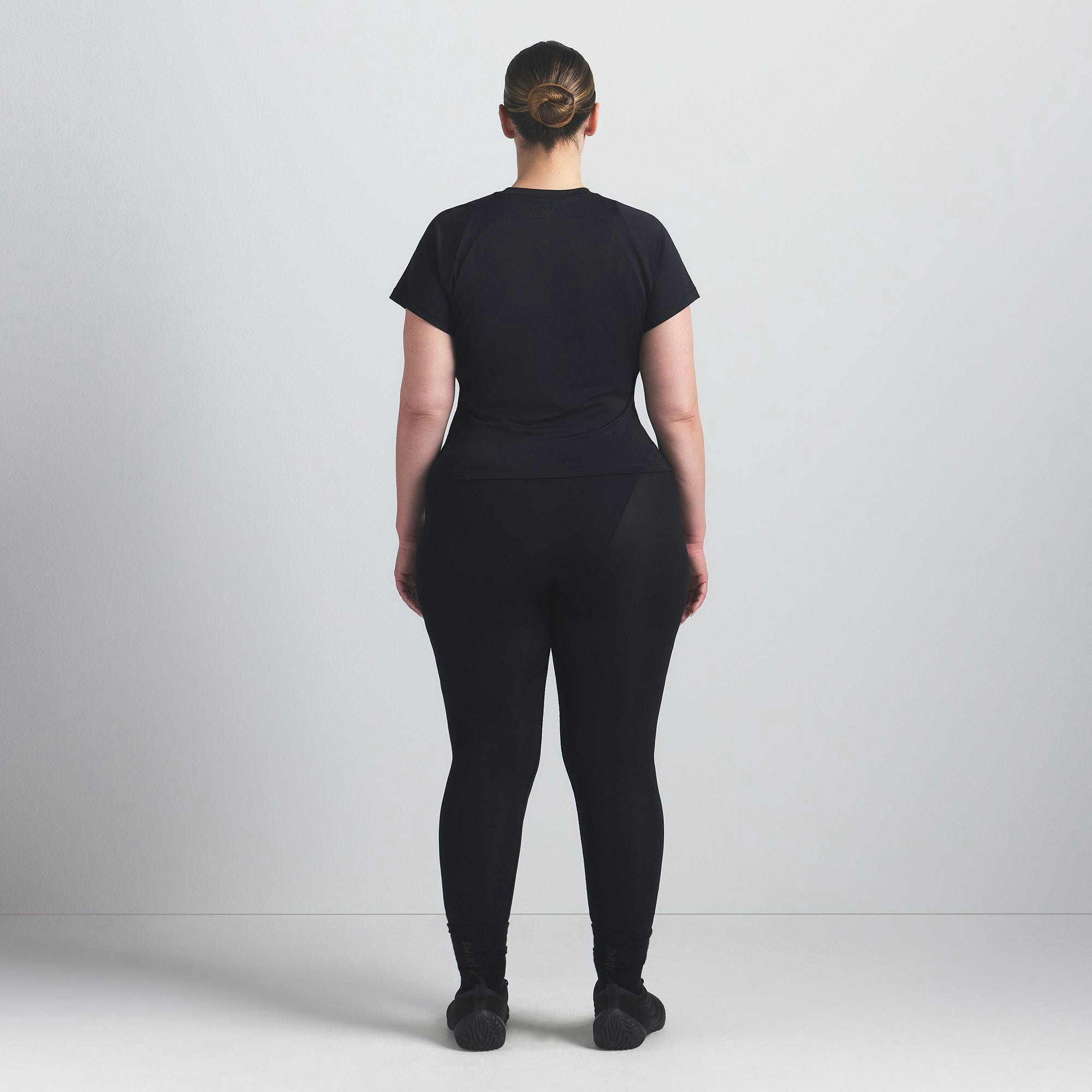 NikeSKIMS AIRY BABY TEE - OBSIDIAN - image 8