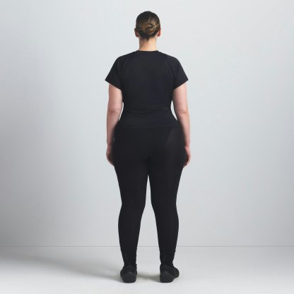 NikeSKIMS AIRY BABY TEE - OBSIDIAN - image 8