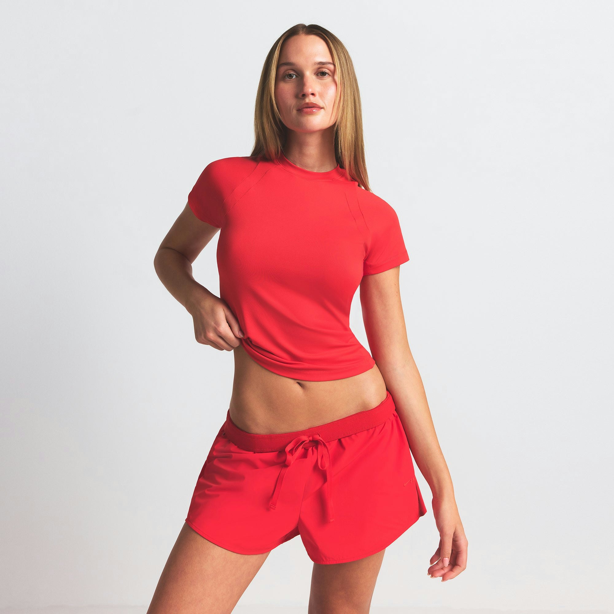 NikeSKIMS AIRY BABY TEE - RUBY - image 28