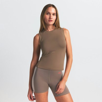 NikeSKIMS AIRY MUSCLE TEE - MYRRH - image 18