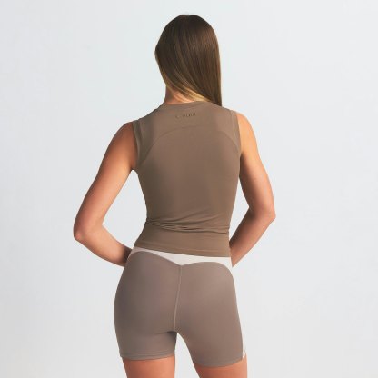 NikeSKIMS AIRY MUSCLE TEE - MYRRH - image 17