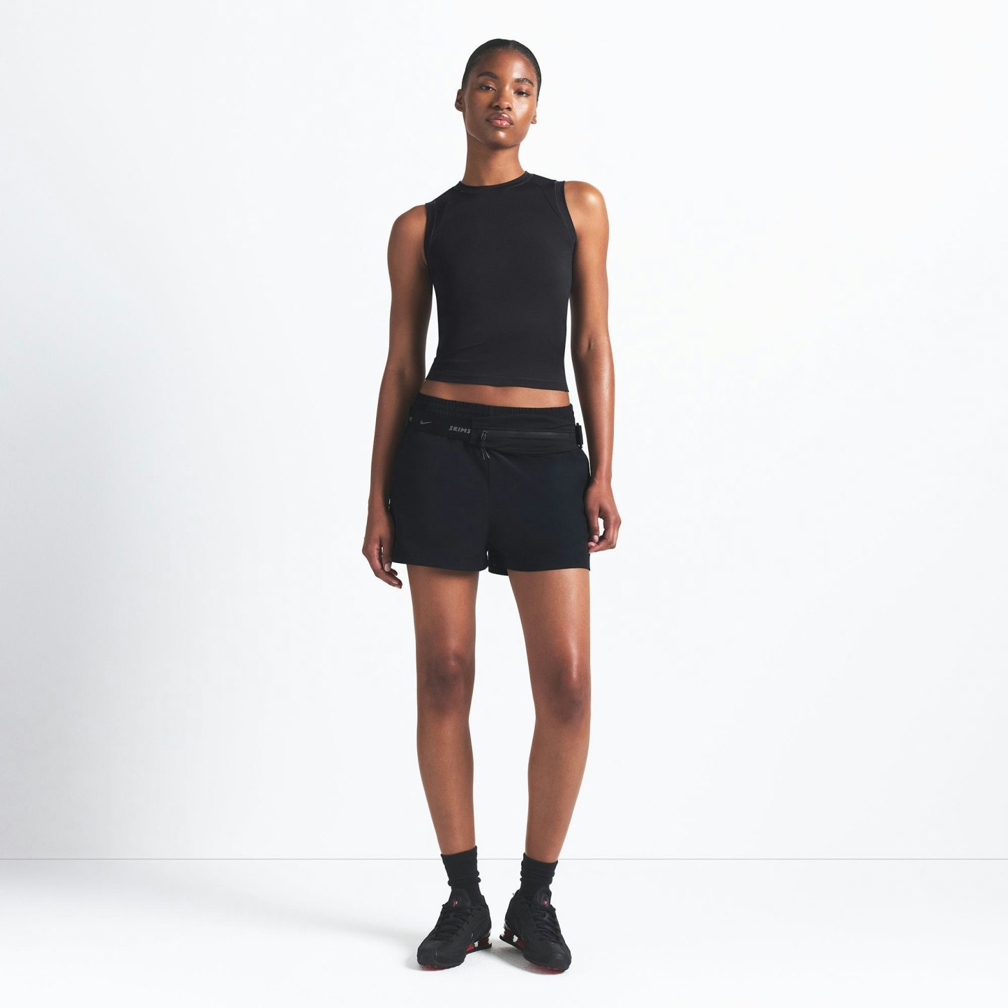 NikeSKIMS AIRY MUSCLE TEE - OBSIDIAN
