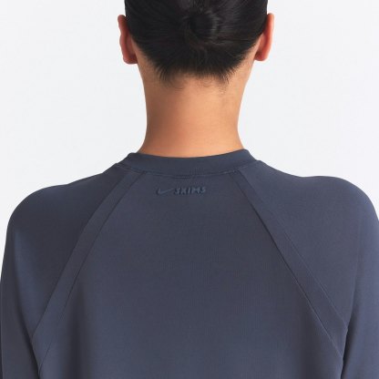 NikeSKIMS AIRY OVERSIZED TEE - DEEP ROYAL - image 10