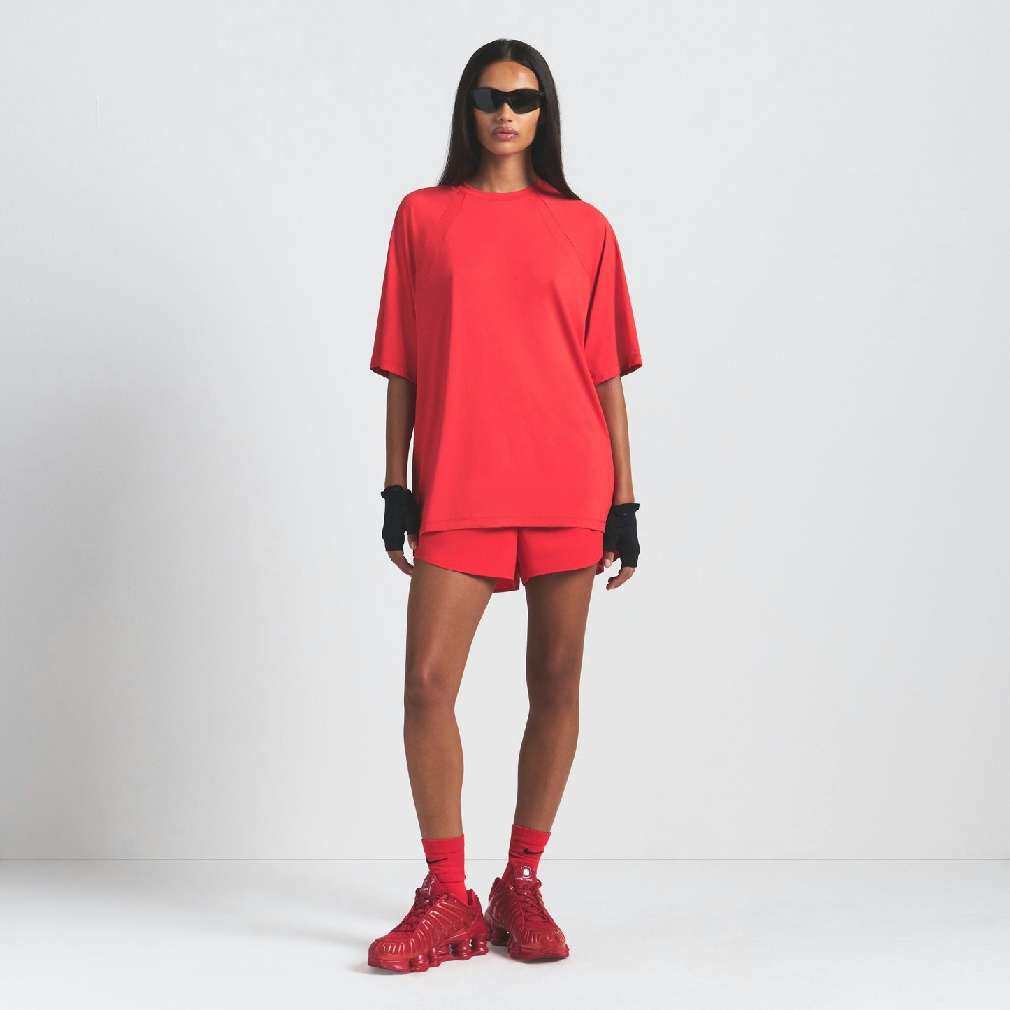 NikeSKIMS AIRY OVERSIZED TEE - RUBY - image 18