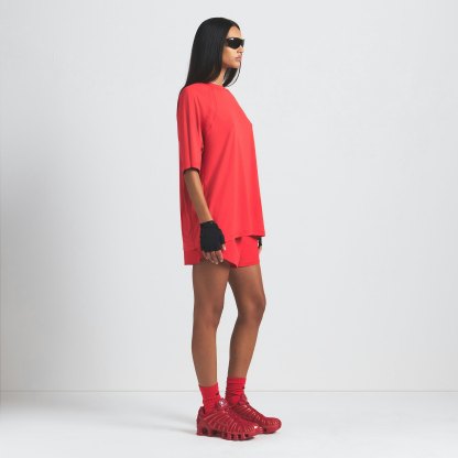 NikeSKIMS AIRY OVERSIZED TEE - RUBY - image 17
