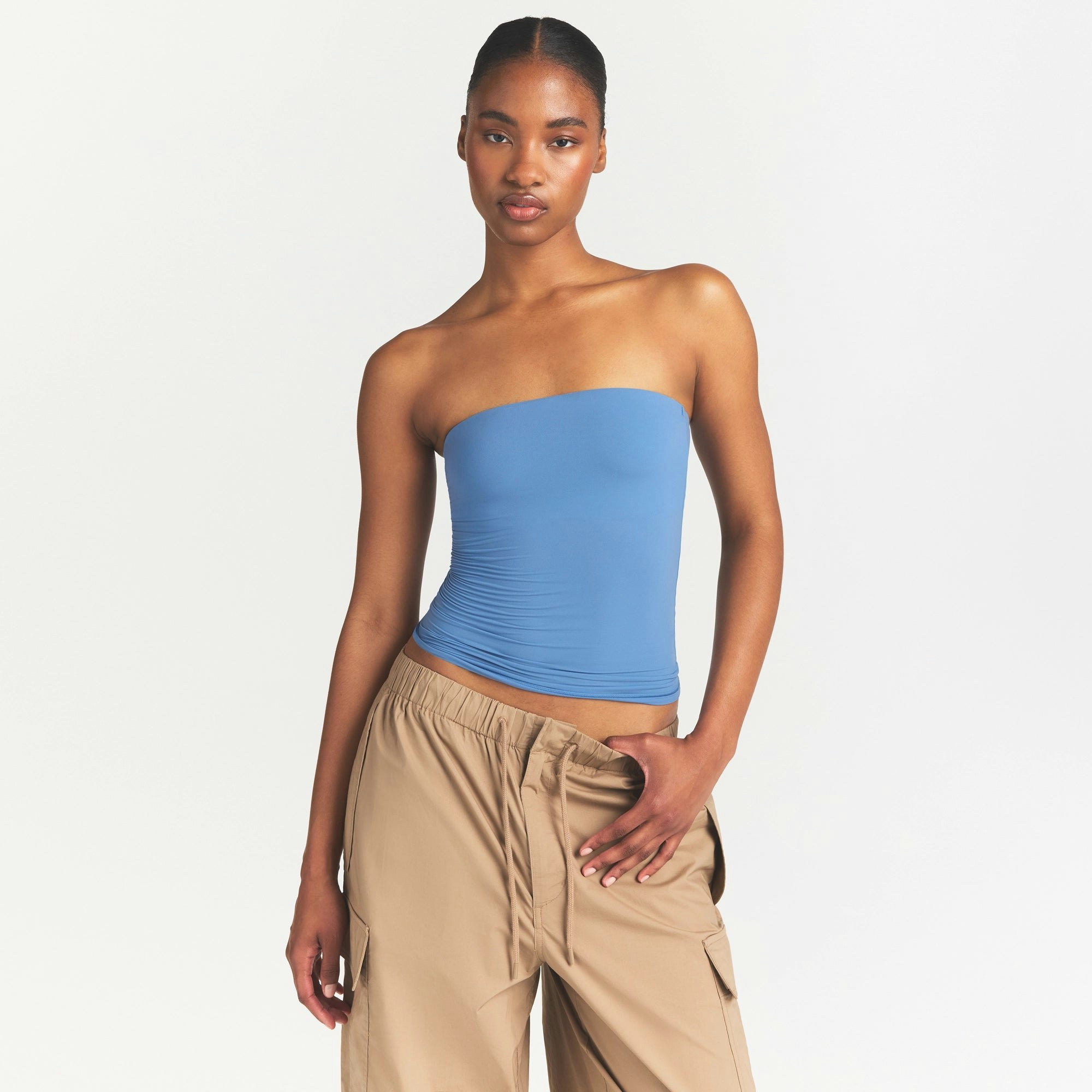 FITS EVERYBODY TUBE TOP - ARCTIC - image 2
