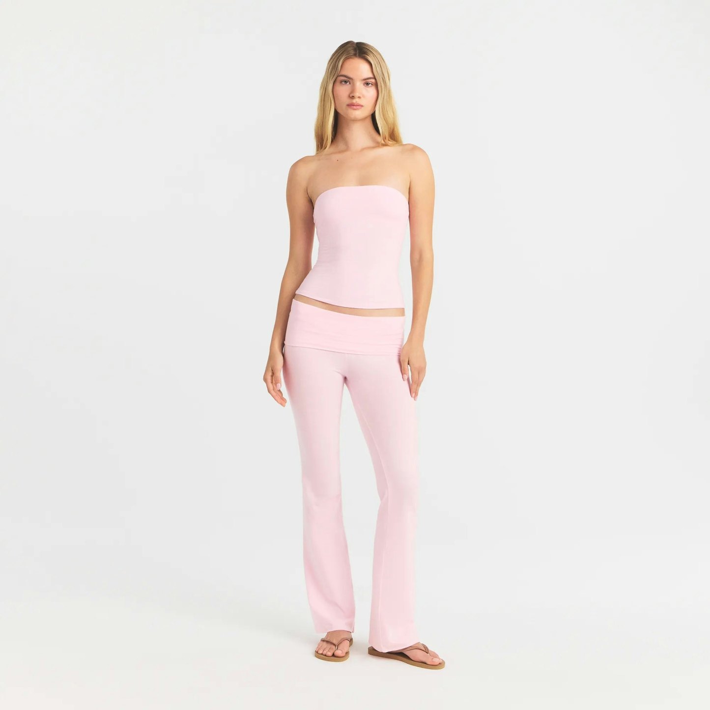 COTTON JERSEY TUBE TOP - CHERRY BLOSSOM - image 13