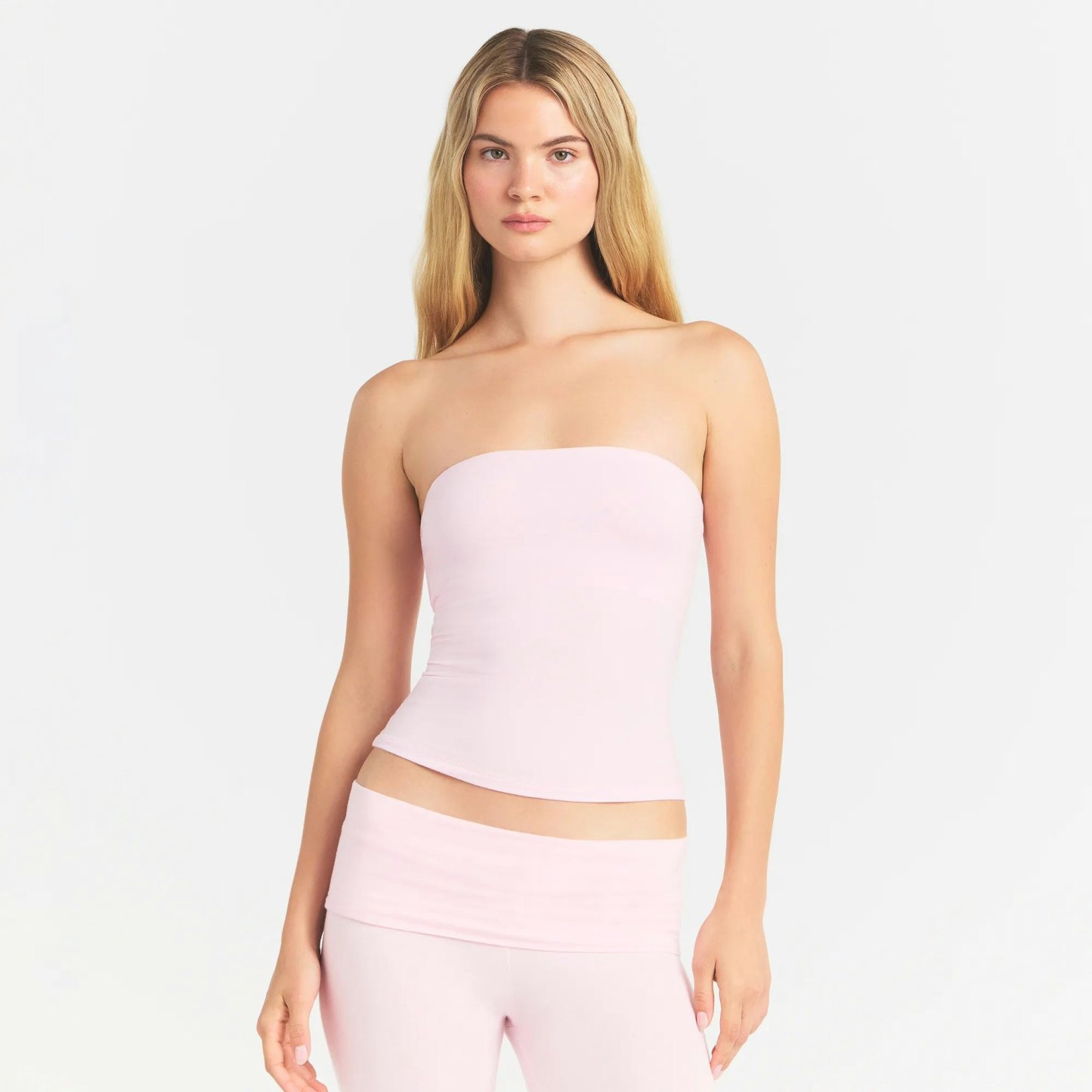 COTTON JERSEY TUBE TOP - CHERRY BLOSSOM - image 14