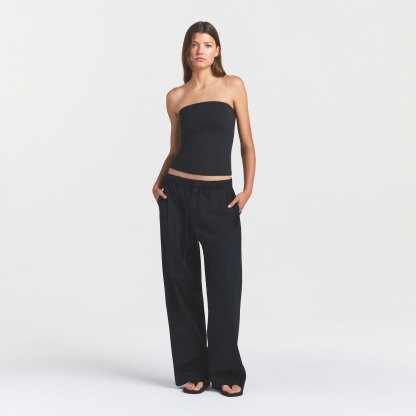 COTTON JERSEY TUBE TOP - SOOT - image 28