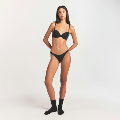EVERYDAY COTTON BIKINI - ONYX