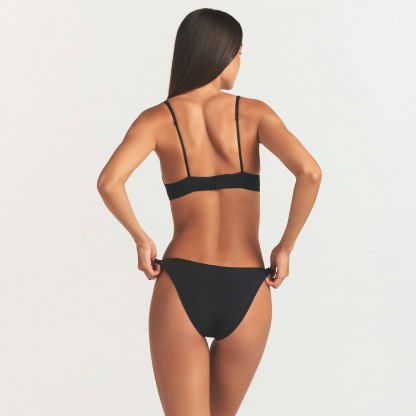 EVERYDAY COTTON BIKINI - ONYX