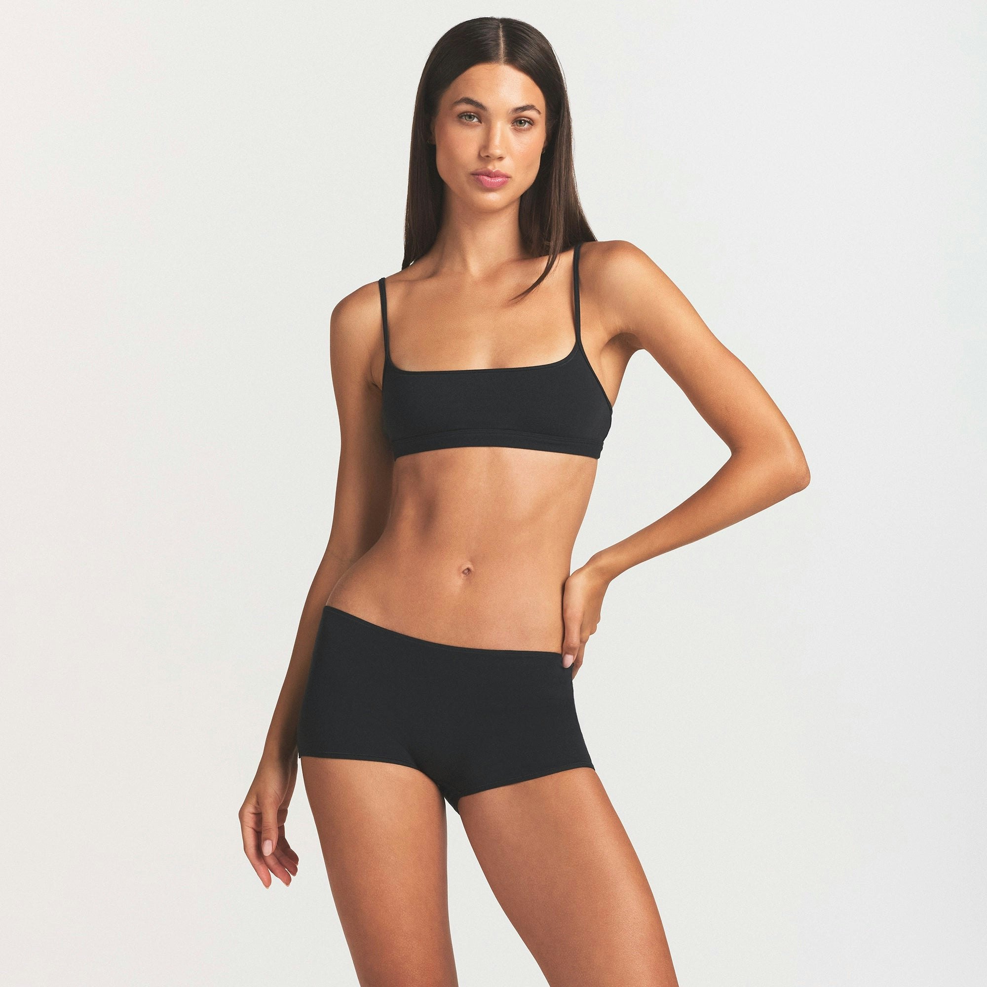 EVERYDAY COTTON BOY SHORT - ONYX