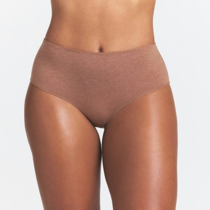 EVERYDAY COTTON BRIEF - SIENNA HEATHER