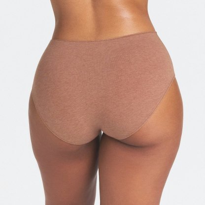 EVERYDAY COTTON BRIEF - SIENNA HEATHER