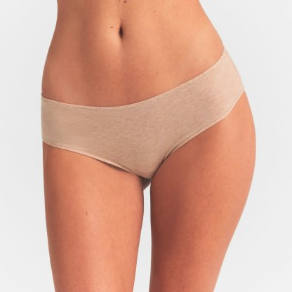 EVERYDAY COTTON HIPSTER - CLAY HEATHER