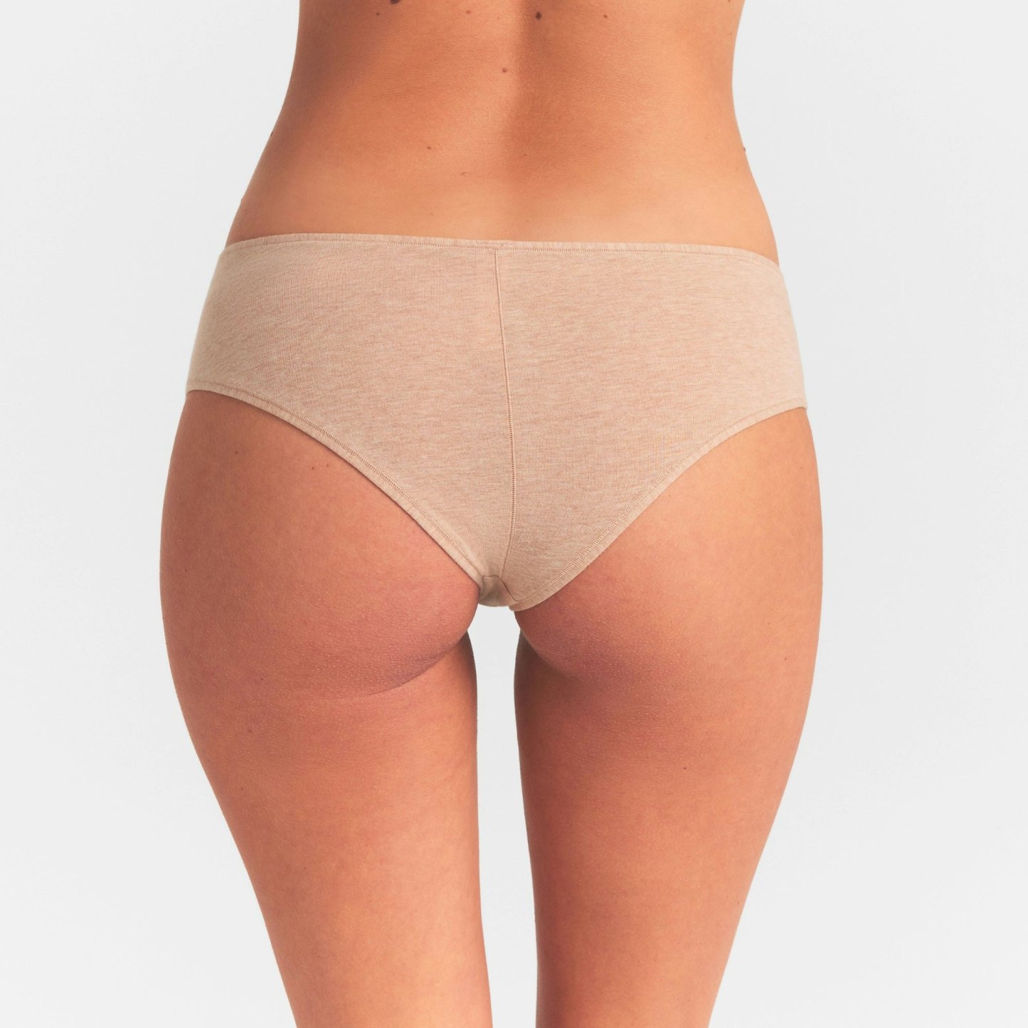 EVERYDAY COTTON HIPSTER - CLAY HEATHER