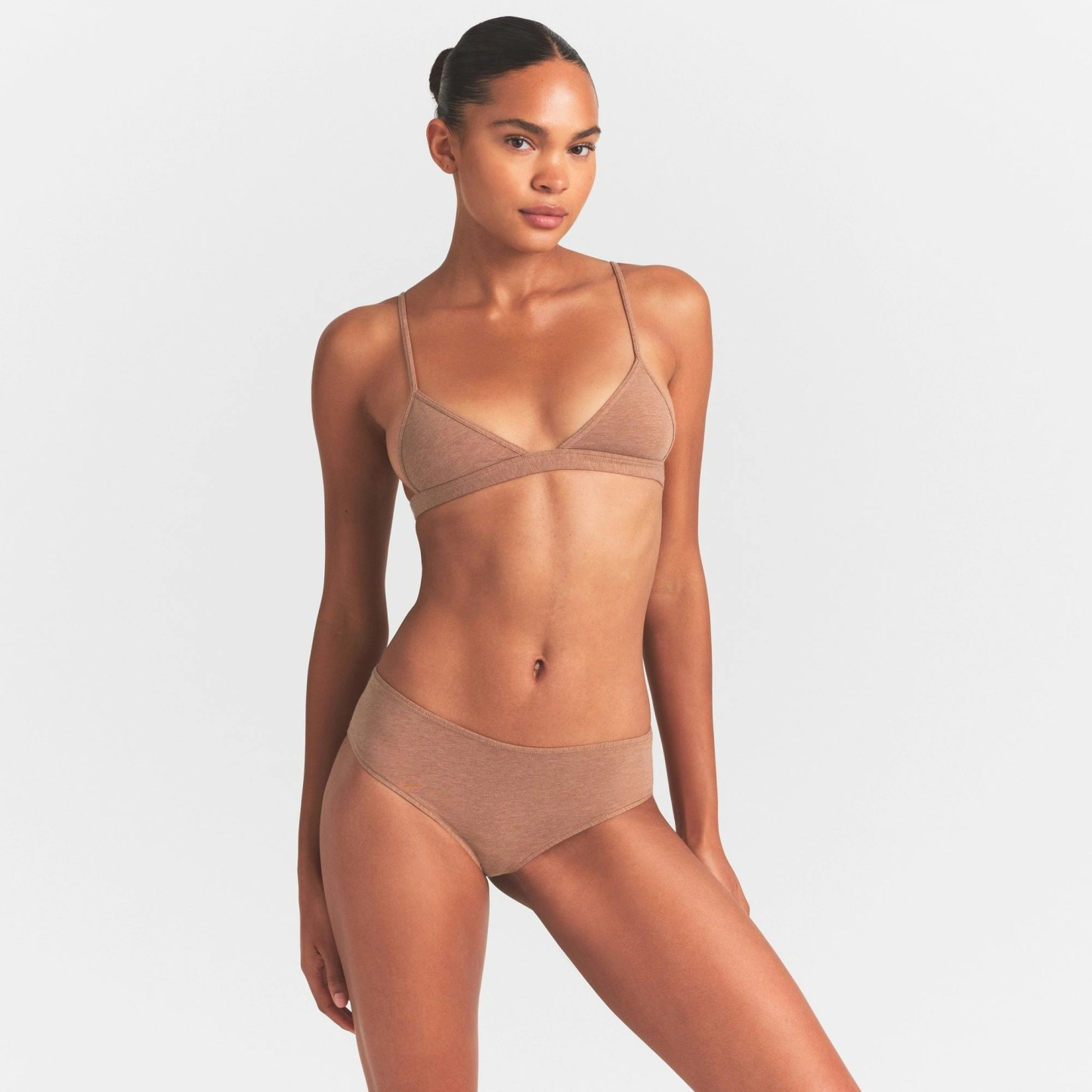 EVERYDAY COTTON HIPSTER - SIENNA HEATHER