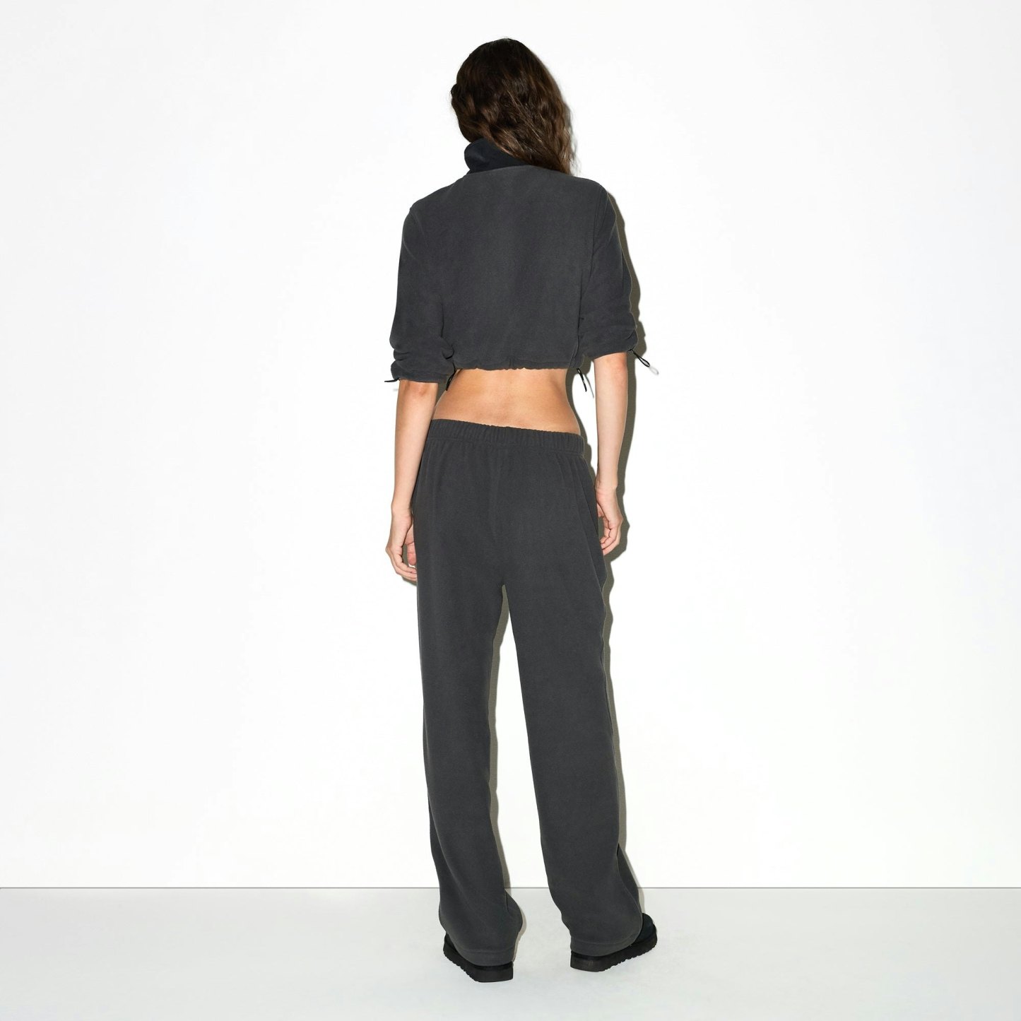 OUTDOOR FLEECE STRAIGHT LEG PANT - ASH - image 16