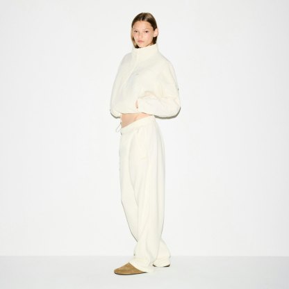 OUTDOOR FLEECE STRAIGHT LEG PANT - ECRU - image 6