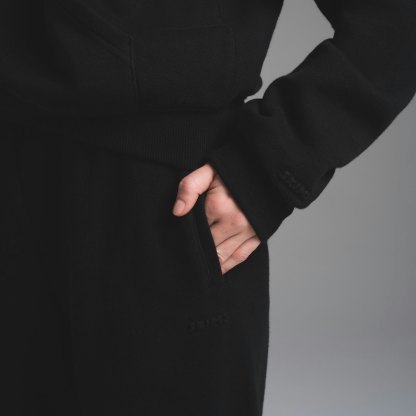 COTTON FLEECE CLASSIC ZIP UP HOODIE - ONYX - image 26