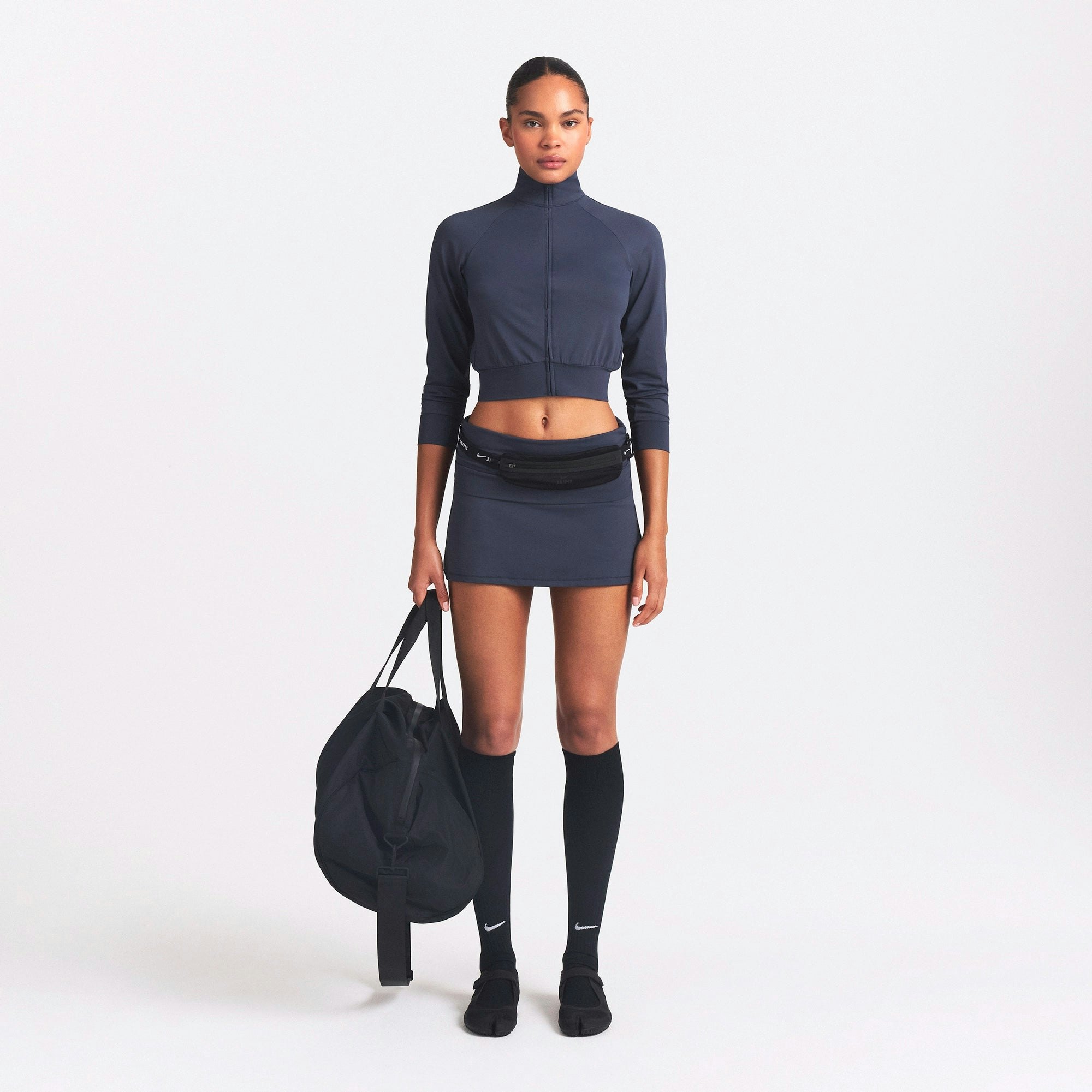 NikeSKIMS AIRY CROPPED TRACK JACKET - DEEP ROYAL - image 17