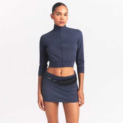 NikeSKIMS AIRY CROPPED TRACK JACKET - DEEP ROYAL - image 18