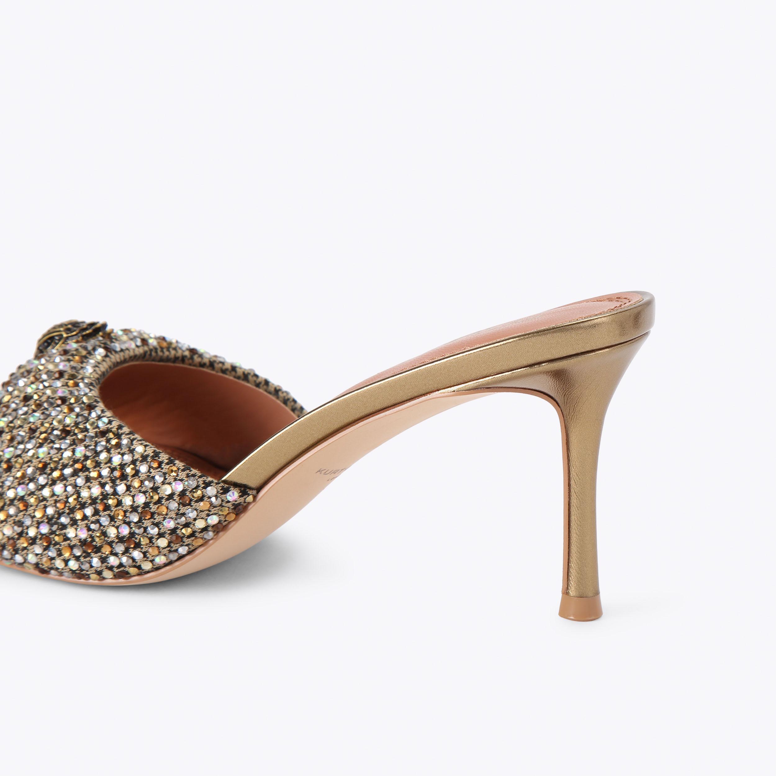 Kurt Geiger London Oxford Heel Mule 75 - Beige - view 4