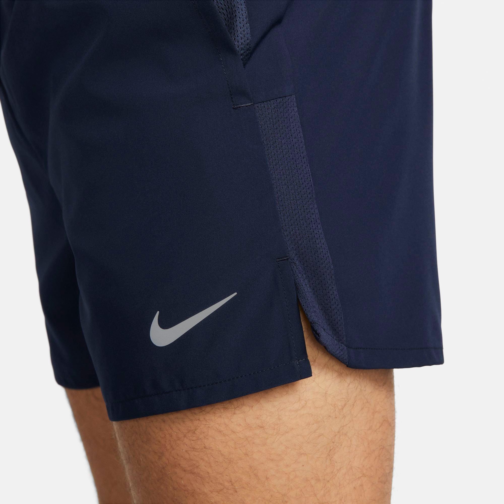 Men's Nithtke Dri-FIT Challenger 5" Brief-Lined Training Shorts - Obsidian/Obsidian/Black