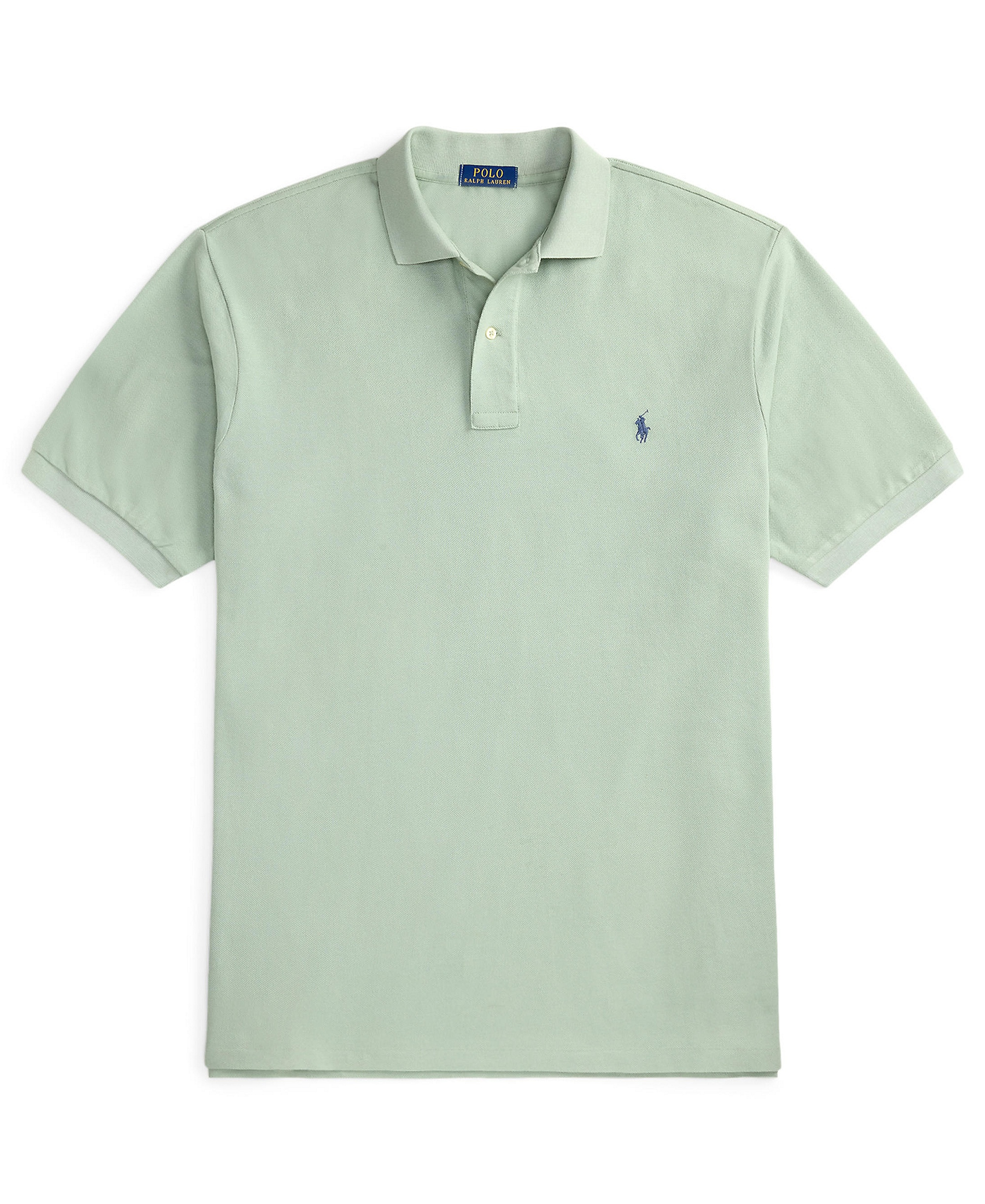 Polo Ralph Lauren Men's Big & Tall Cotton Short-Sleeve Polo Shirt - Light Green/C7952