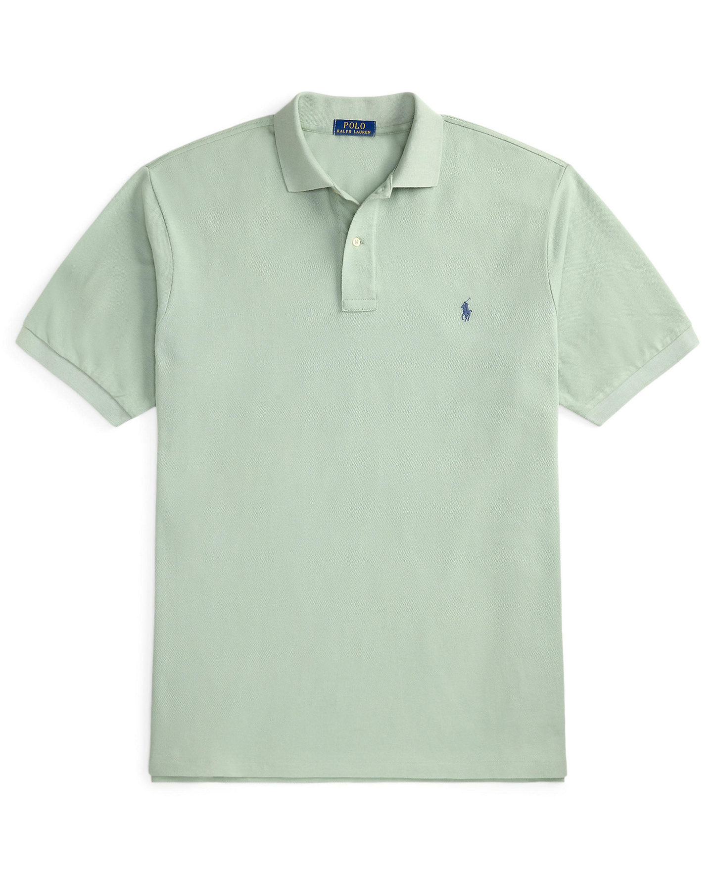 Polo Ralph Lauren Men's Big & Tall Cotton Short-Sleeve Polo Shirt - Light Green/C7952