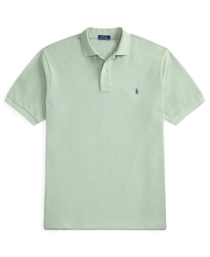 Polo Ralph Lauren Men's Big & Tall Cotton Short-Sleeve Polo Shirt - Light Green/C7952