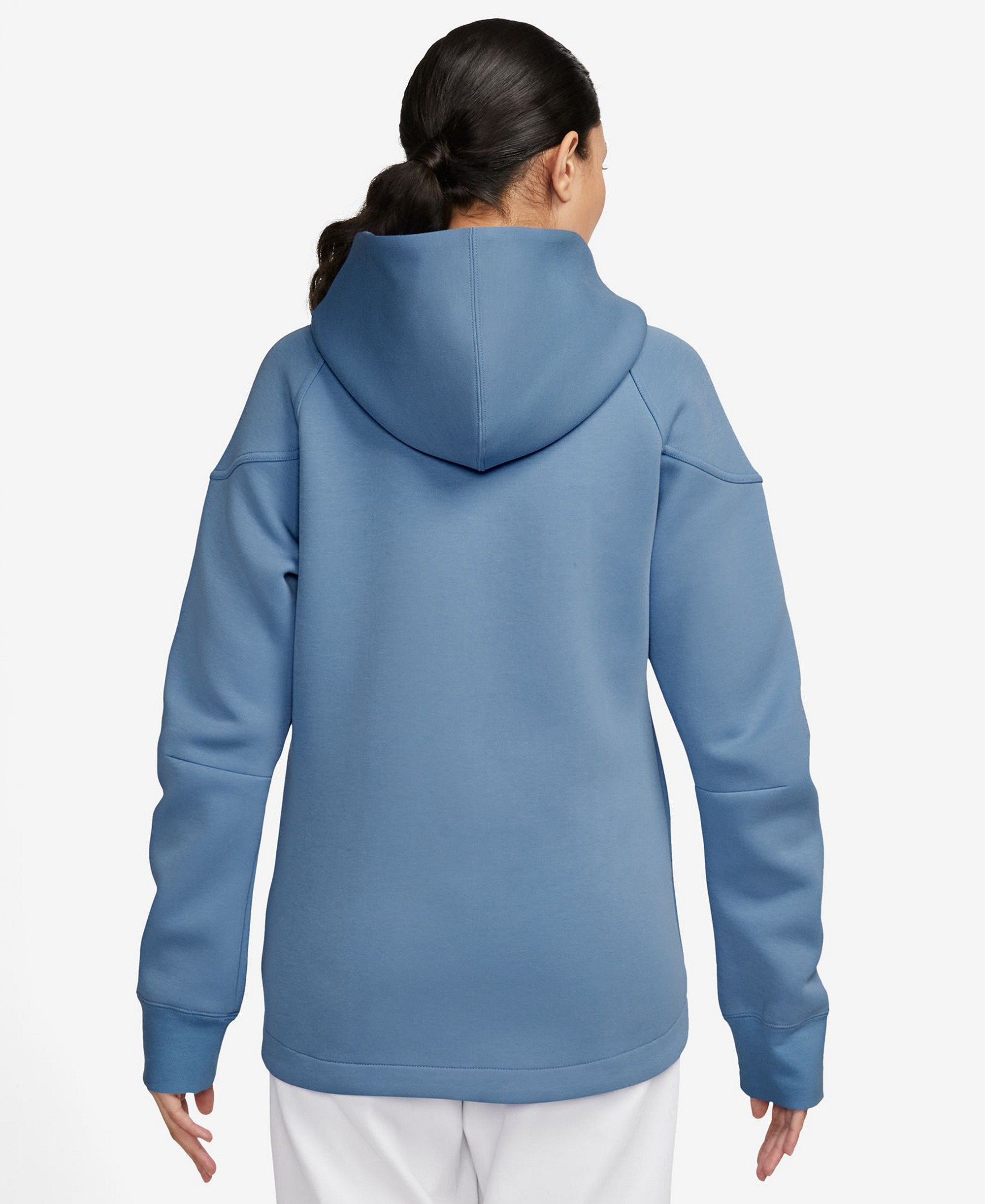 Nike Women's Sportswear Tech Fleece Windrunner Full-Zip Hoodie - Work Blue/Black