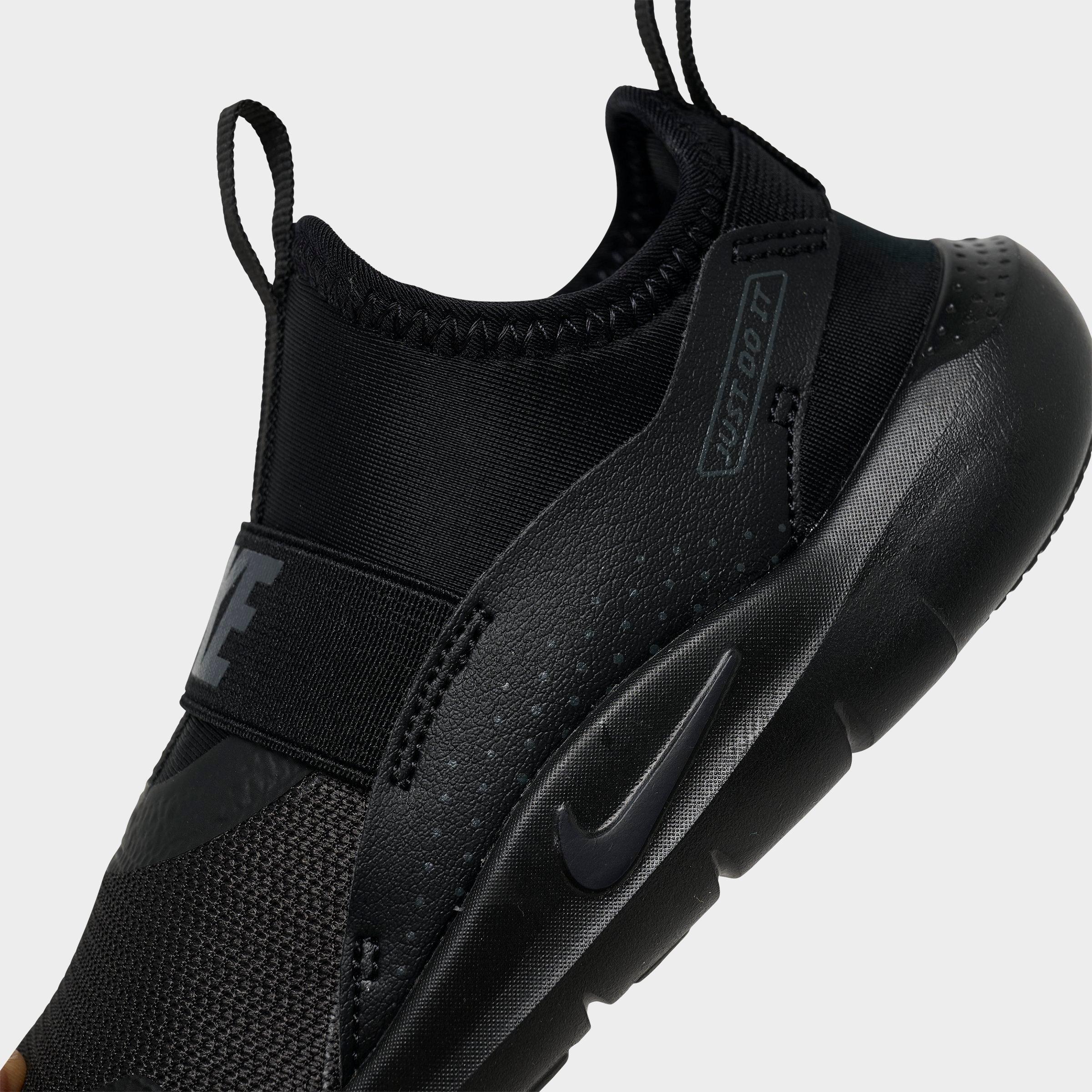 Kids' Toddler Nithtke Flex Runner 4 Running Shoes - Black/Black/Anthracite - Detail shot