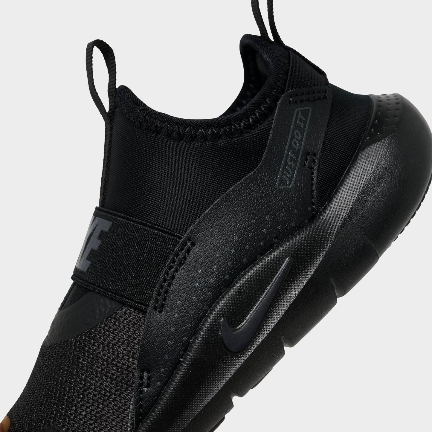 Kids' Toddler Nithtke Flex Runner 4 Running Shoes - Black/Black/Anthracite - Detail shot
