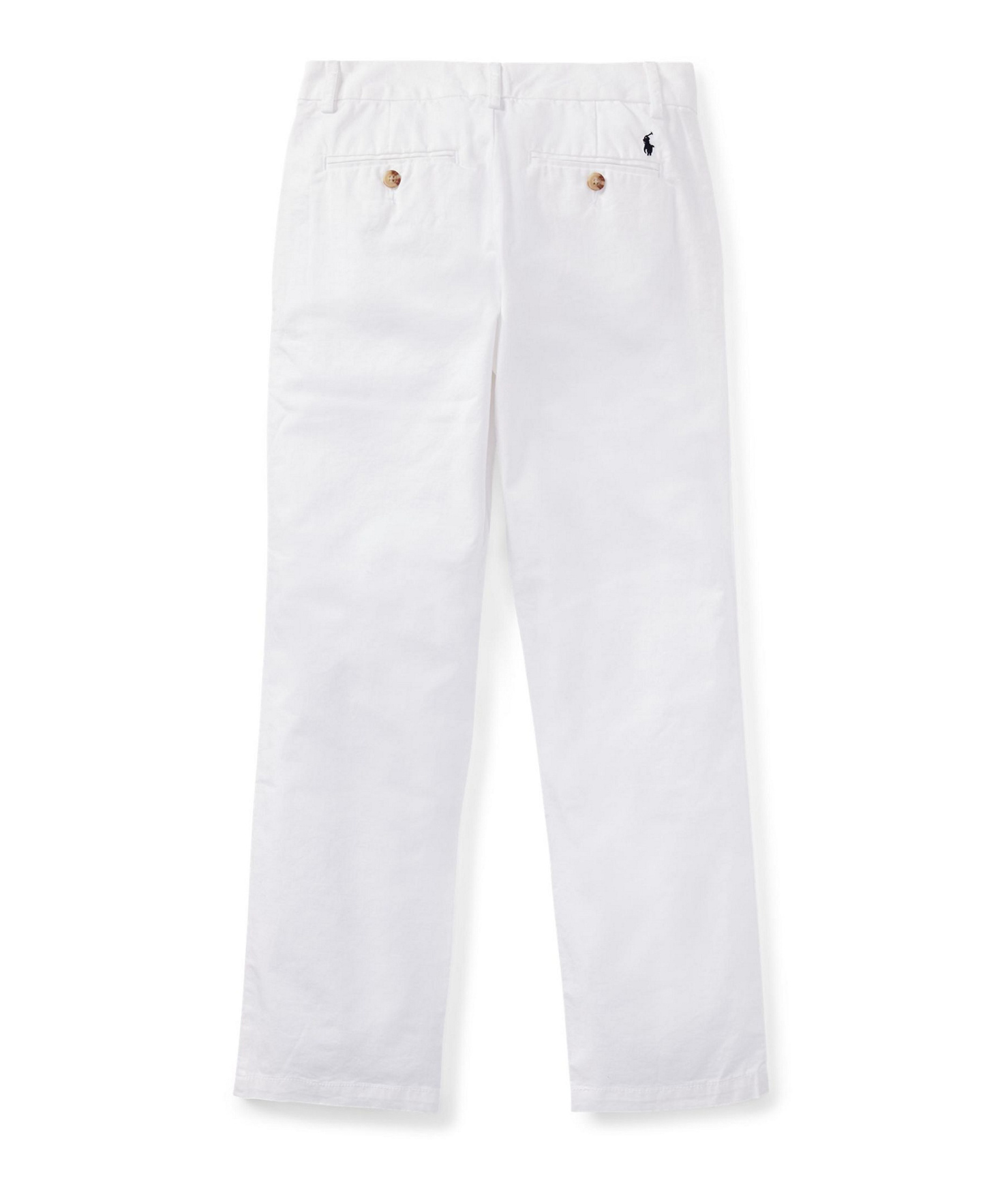 Polo Ralph Lauren Boys' 8-20 Straight-Fit Stretch Twill Pants - White
