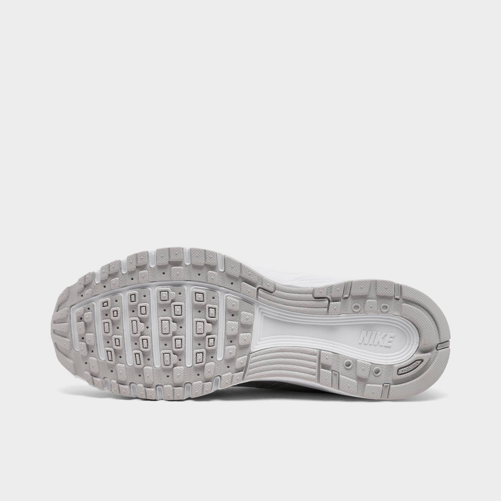 Big Kids' Nike P-6000 Utility Casual Shoes - White/Vast Grey/Metallic Silver