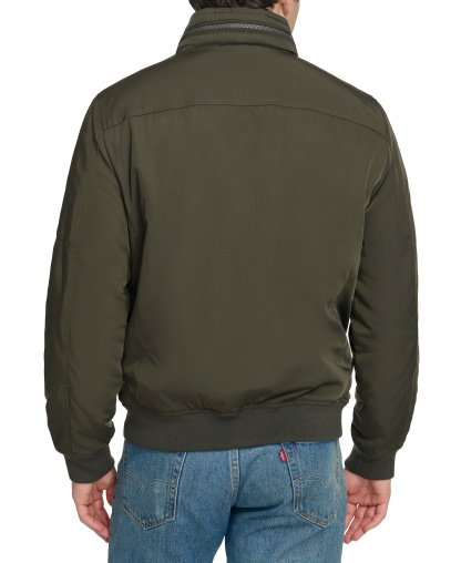 Levi's Men's Twill Stand-Collar Jacket - Army Green