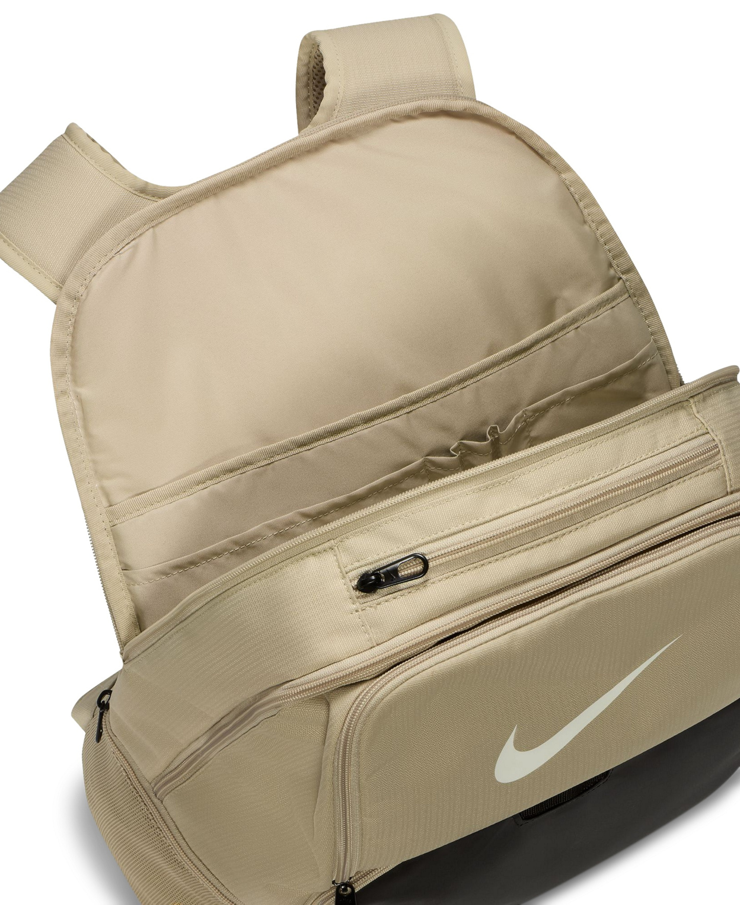 Nike Brasilia 9.5 Training Backpack (Extra Large, 30L) - Desert Khaki/black/sail