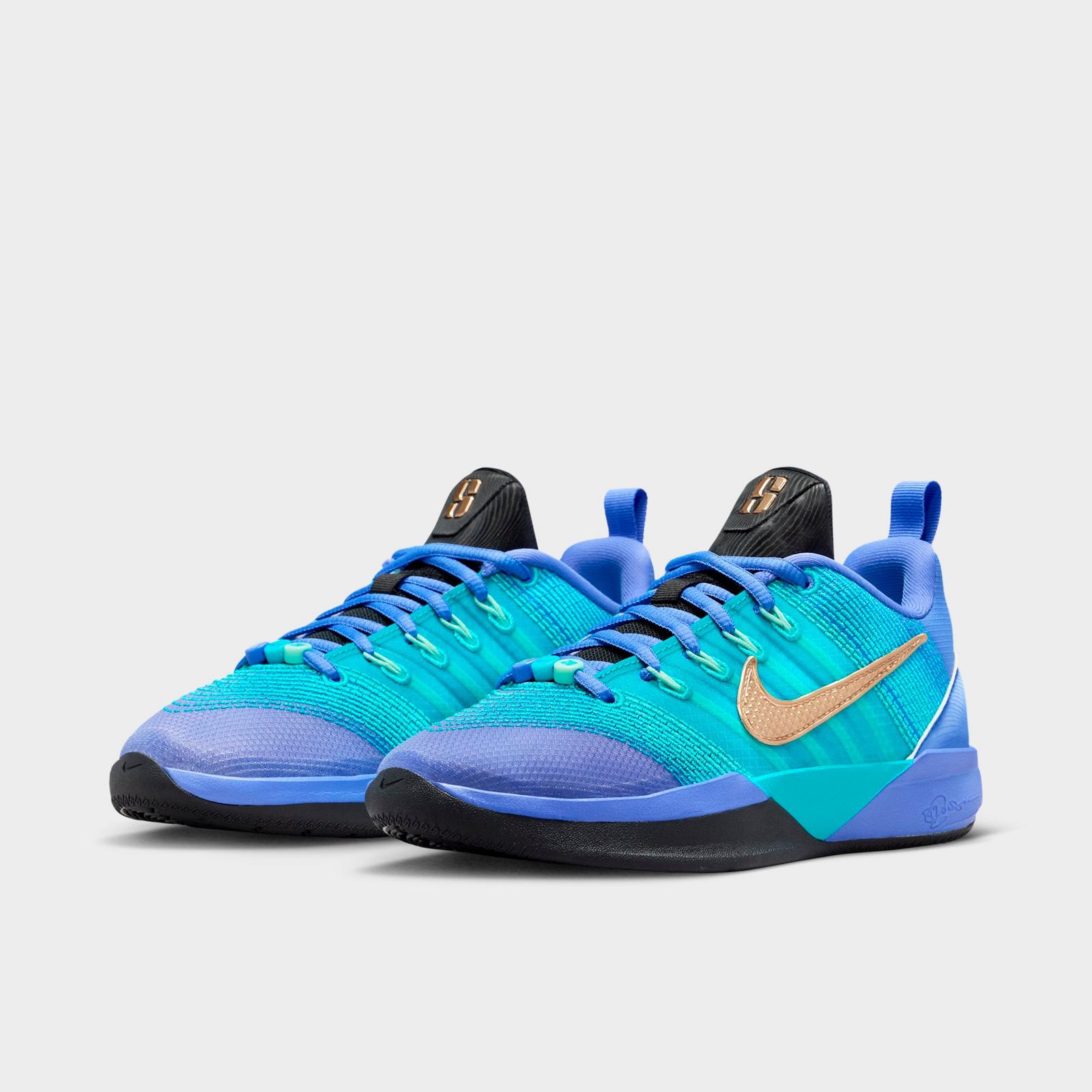 Big Kids' Nike Sabrina 3 Basketball Shoes - Sapphire/Dusty Cactus/Mint Foam/Blur