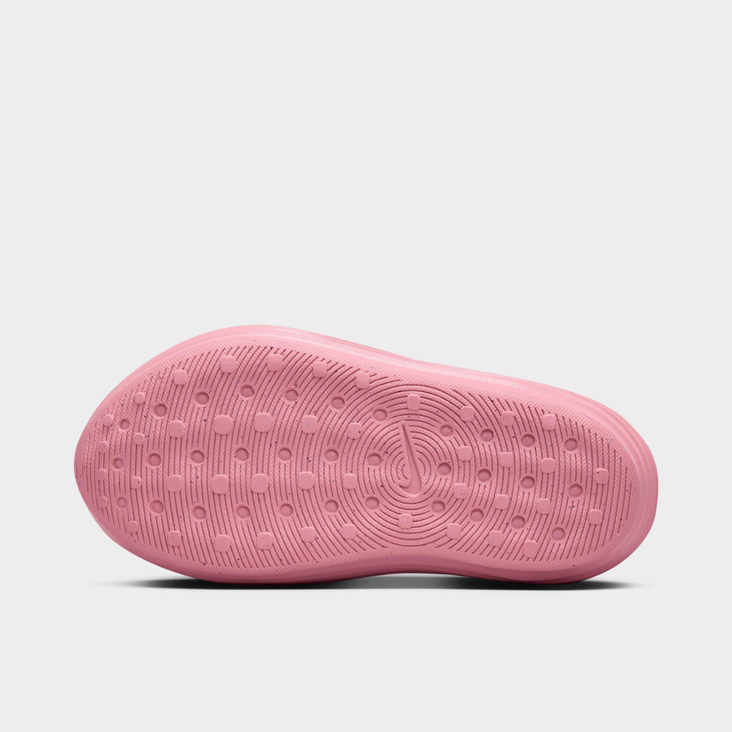 Big Kids' Nithtke ReactX Rejuven8 Recovery Casual Shoes - Elemental Pink/Elemental Pink/Elemental Pink - Bottom view