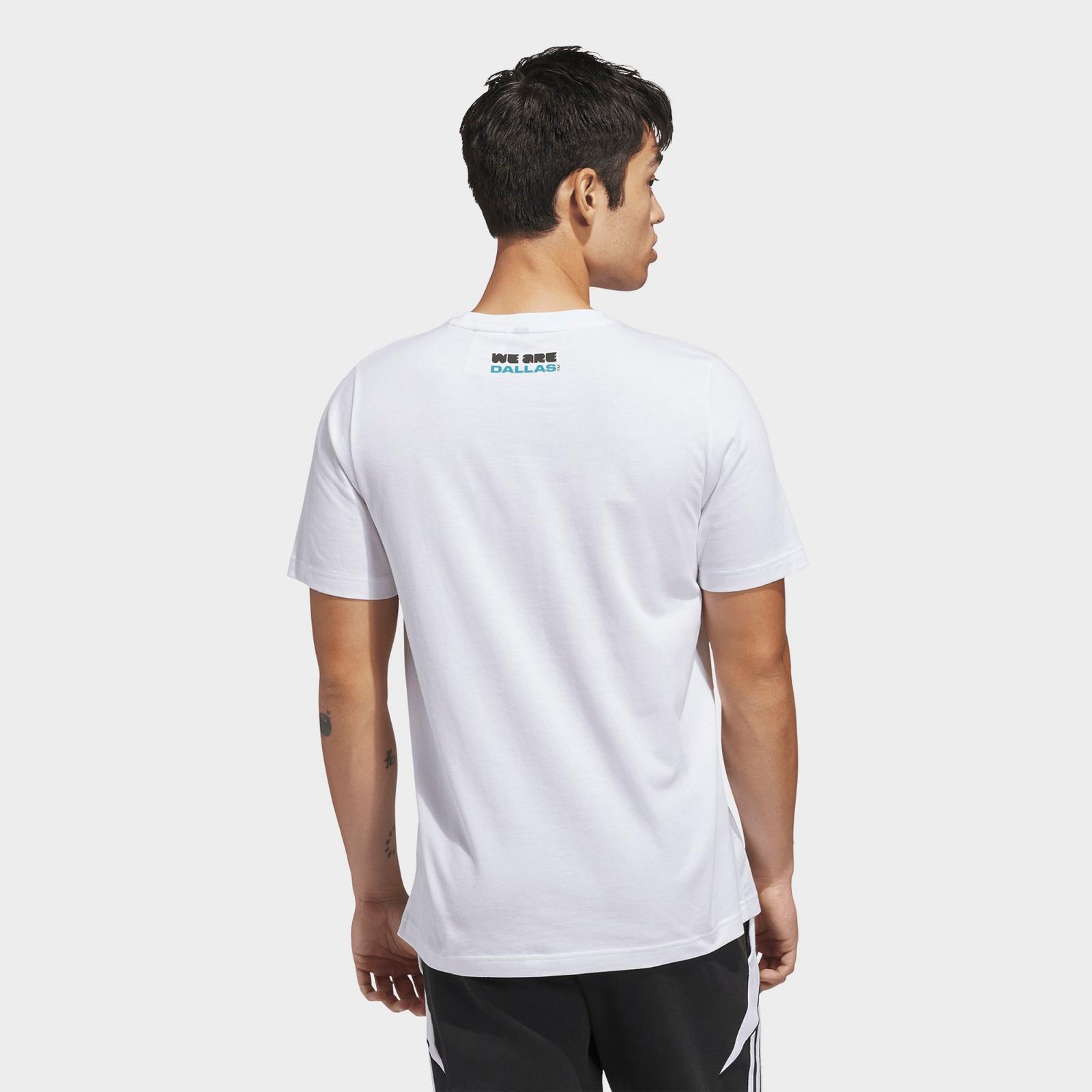 Men's adidas Soccer FIFA World Cup 26™ Host City Dallas Graphic T-Shirt - White - view 3