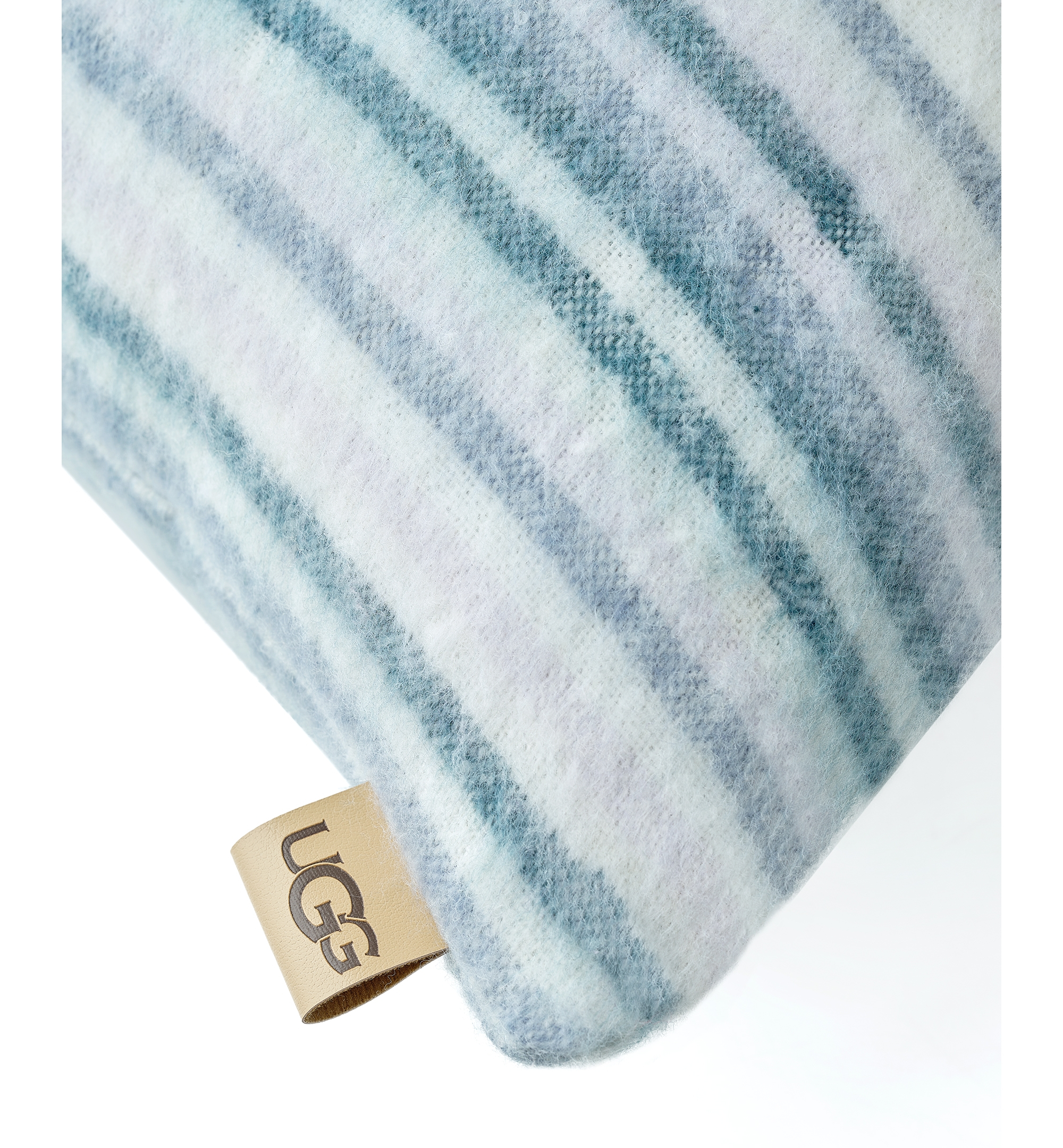 UGG® Joanna Lightweight Decorative Pillow, 36" x 14" - Silver Blue