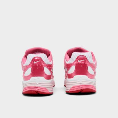 Women's Nike P-6000 Casual Shoes - Summit White/Peony/Team Crimson/Silt Red