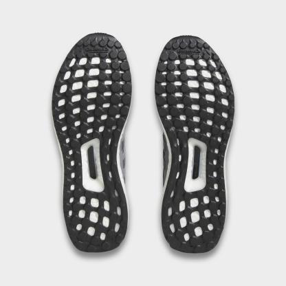 Men's adidas Ultraboost 1.0 Running Shoes - Grey/Grey/Core Black - view 6
