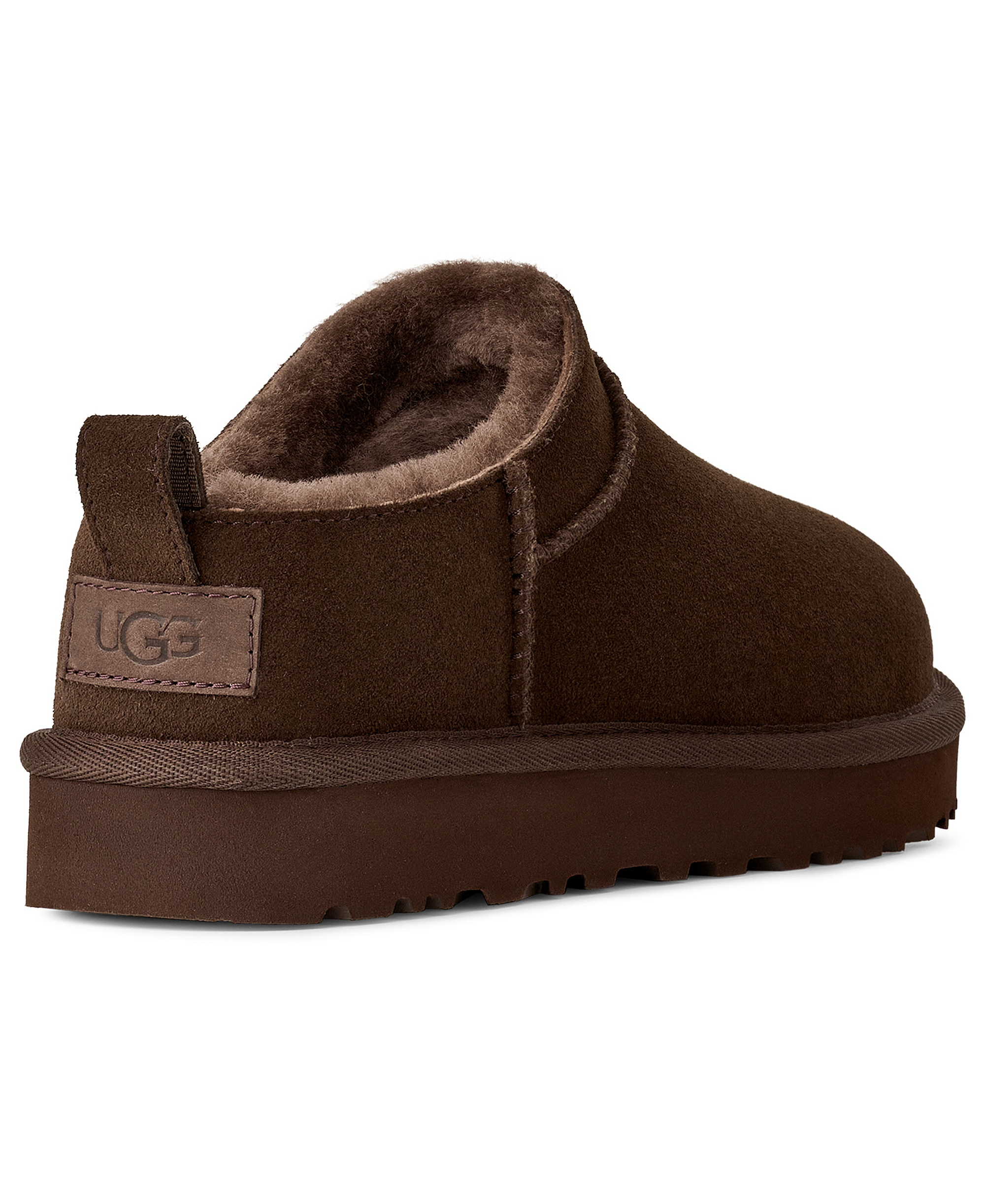 UGG® Women's Classic Micro Pull Tab Round Toe Booties - Dusted Cocoa