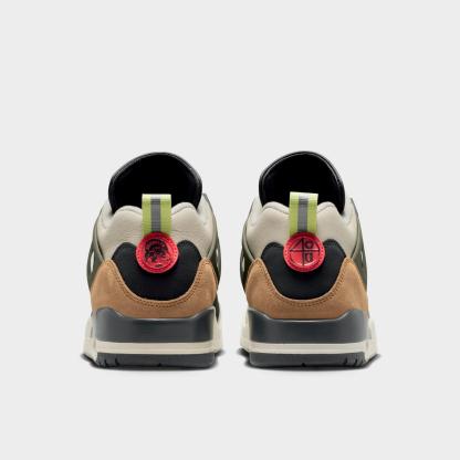 Men's Jordan Spizike Low Casual Shoes - Anthracite/Light Wild Mango/Cargo Khaki/Spruce Fog - view 4