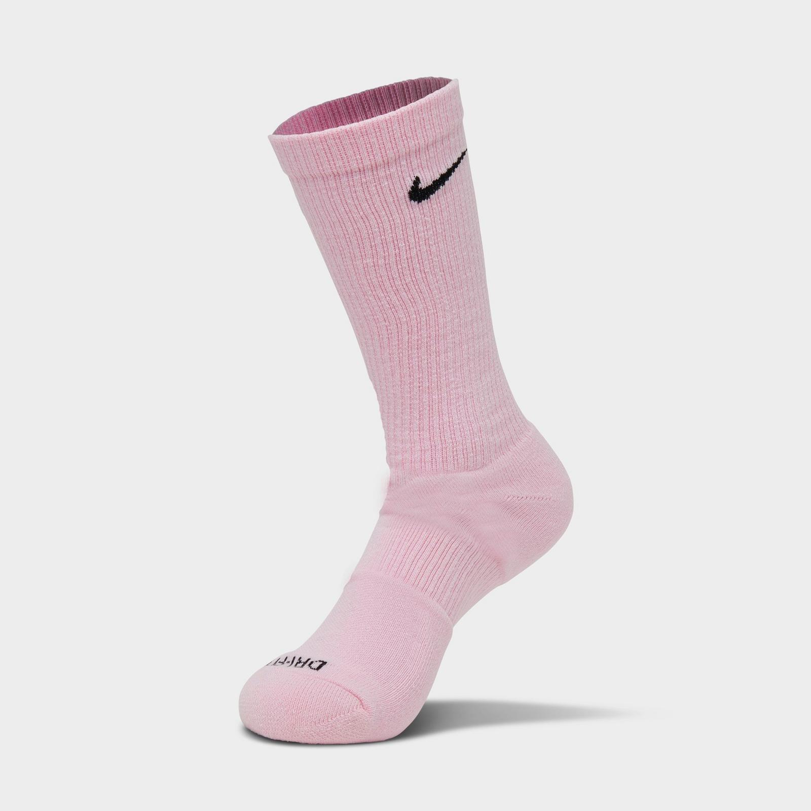 Nike Everyday Plus Cushioned Crew Training Socks (6-Pack) - Cobalt Bliss/Citron