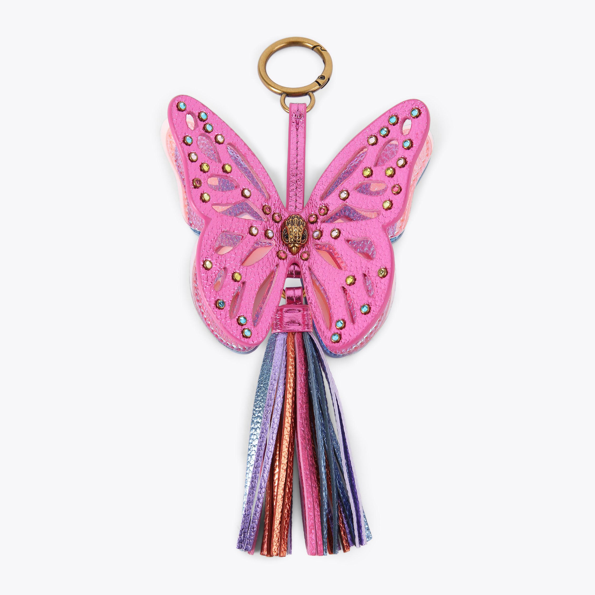 Kurt Geiger London Butterfly Charm - Purple