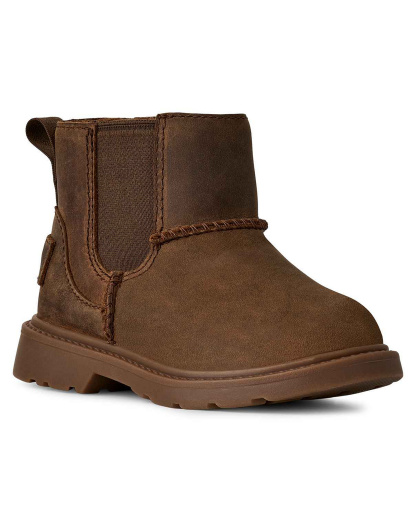 UGG® Toddler Kids Perry Weather Chelsea Zipper Booties - Walnut