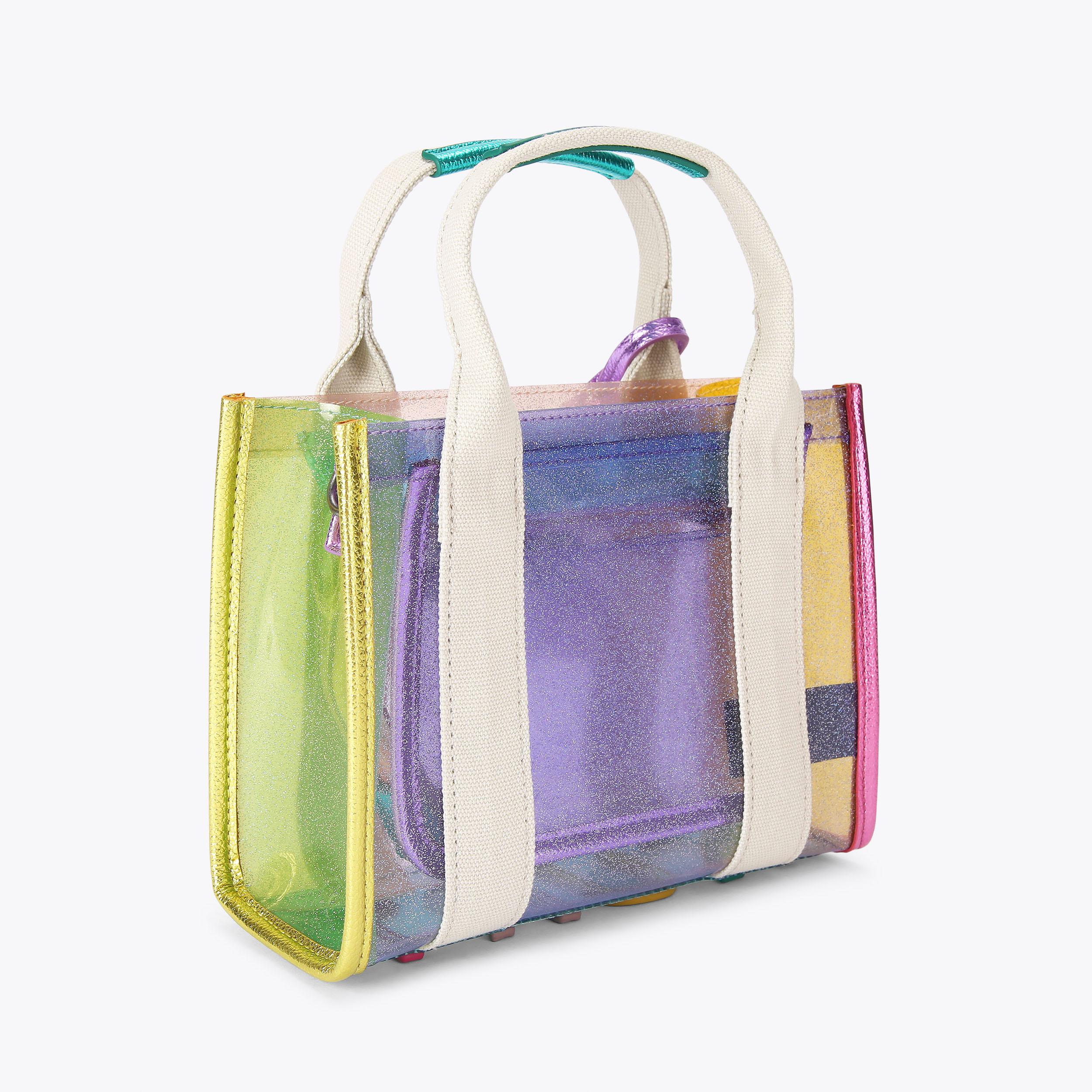 Kurt Geiger London Extra Small Vinyl Southbank Tote Bag - Multi Colored - view 5